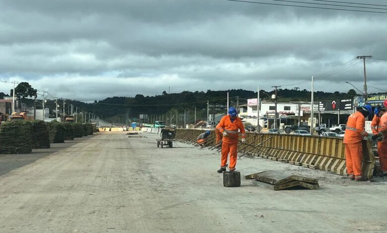 Obra de duplicação da Rodovia dos Minérios altera trânsito