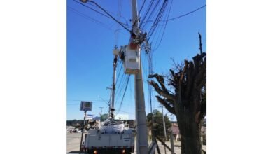 Copel faz retirada de fiação irregular na rede elétrica da Rua Vitória - O Paraná