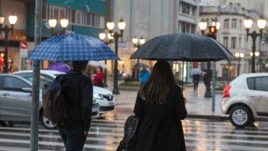 dois alertas atingem Curitiba nas próximas horas