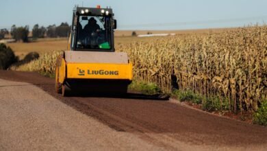 Área rural de Cascavel: Estrada São Martin ganha pavimentação asfáltica em TST - O Paraná