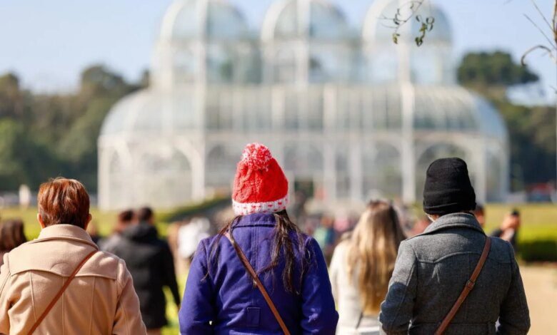 Paraná teve mais frio, chuva irregular e granizo