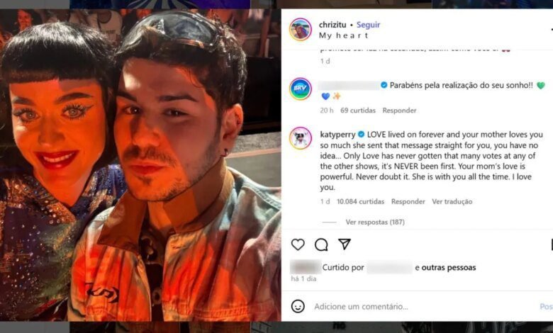 Katy Perry responde fã que subiu ao palco em show em Curitiba