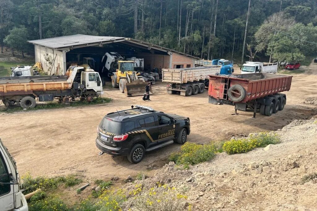 PF desarticula esquema de mineração ilegal em Curitiba e região