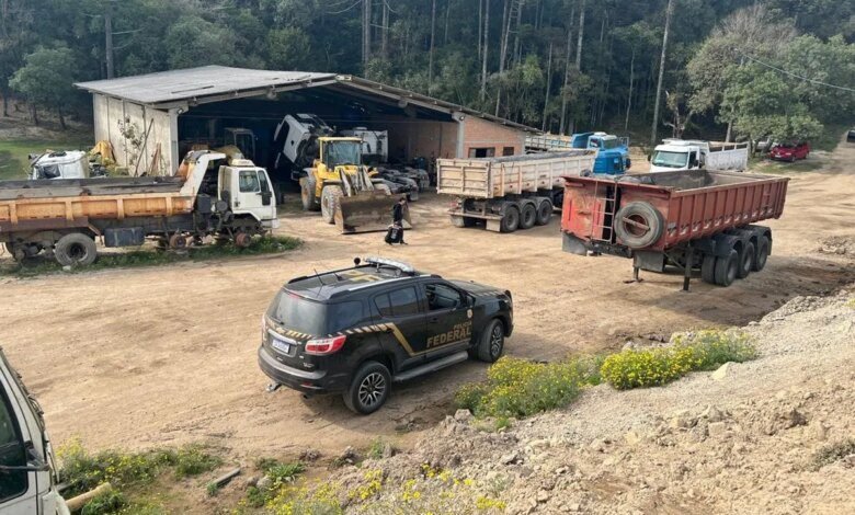 PF desarticula esquema de mineração ilegal em Curitiba e região