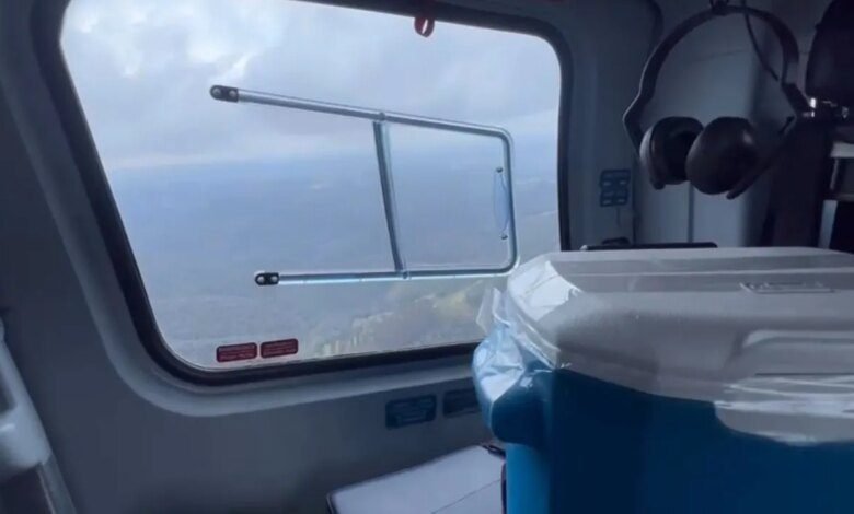 PRF faz voo de 33 minutos para levar coração a jovem de Curitiba