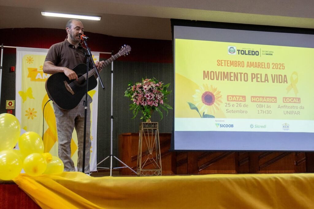 Saúde Mental promove o “Setembro Amarelo 2025 – Movimento pela Vida” - O Paraná