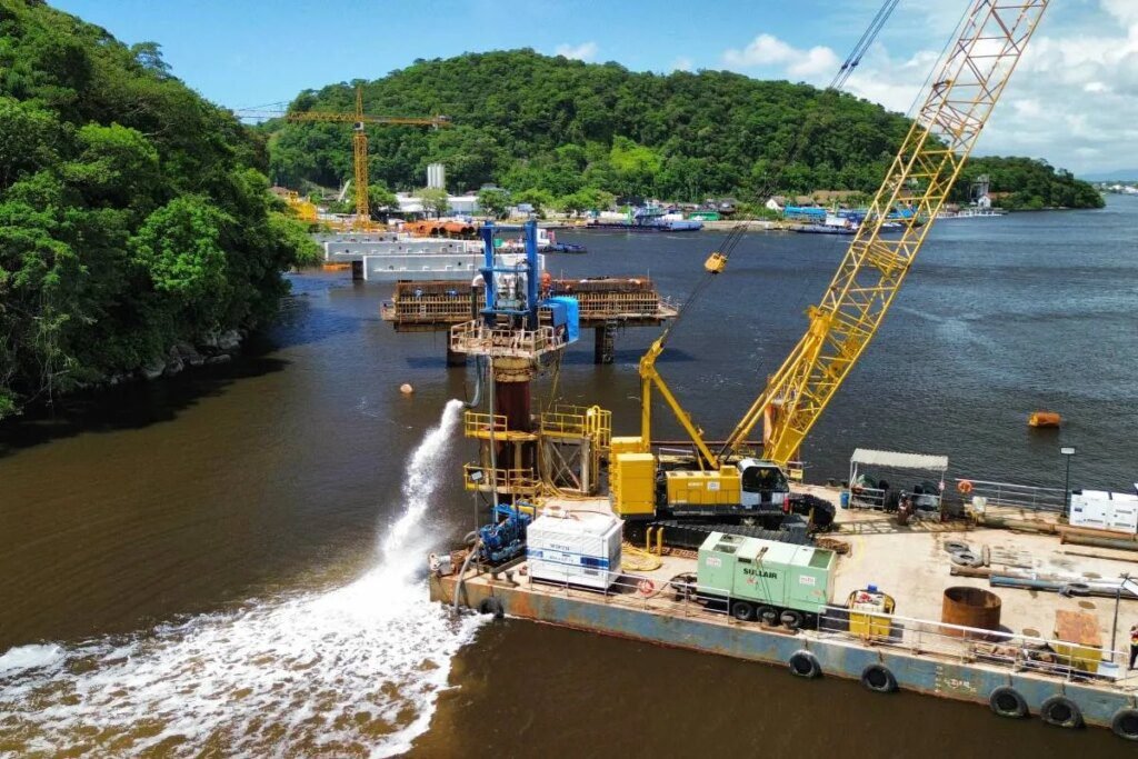 Ponte de Guaratuba tem trecho embargado após fiscalização