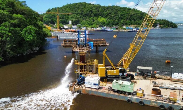 Ponte de Guaratuba tem trecho embargado após fiscalização