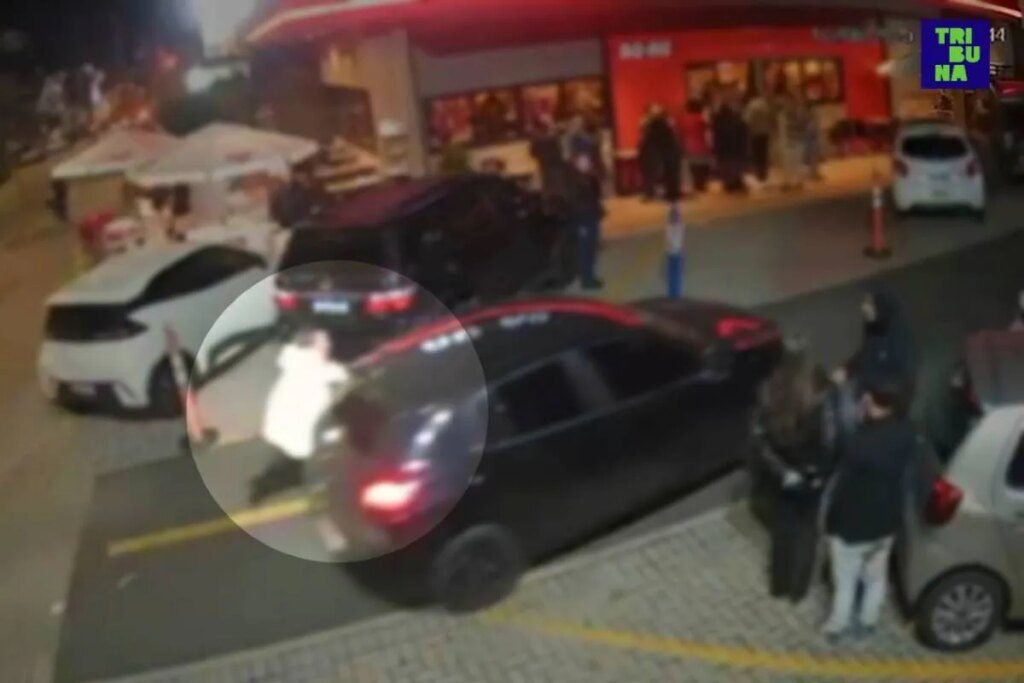 Vídeo registra abandono de vítima de estupro em Curitiba Vídeo mostra vítima de estupro sendo abandonada em Curitiba