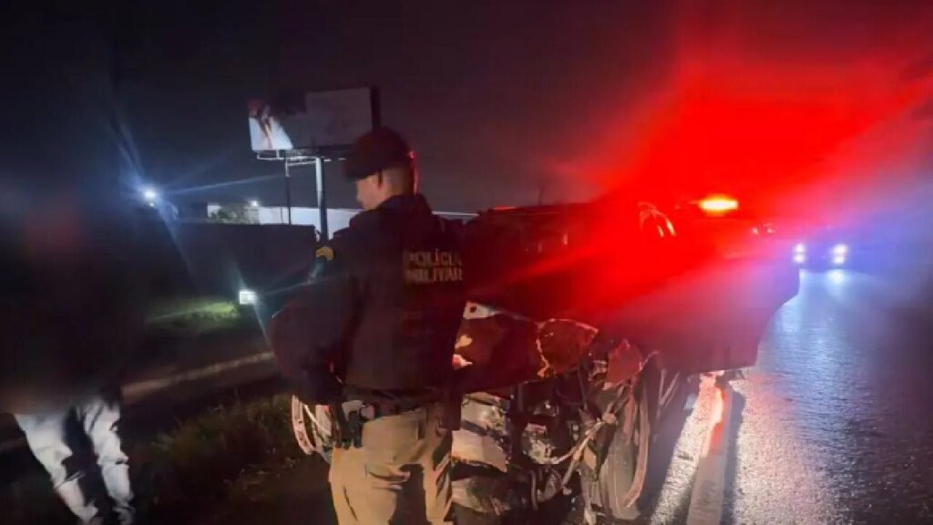 Motorista embriagado causa acidente fatal na BR-277