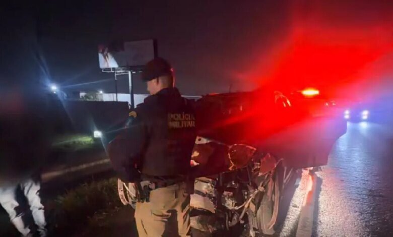 Motorista embriagado causa acidente fatal na BR-277