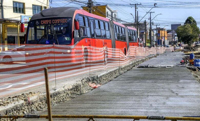 Ruas do Cajuru terão bloqueios para obras do BRT Leste/Oeste