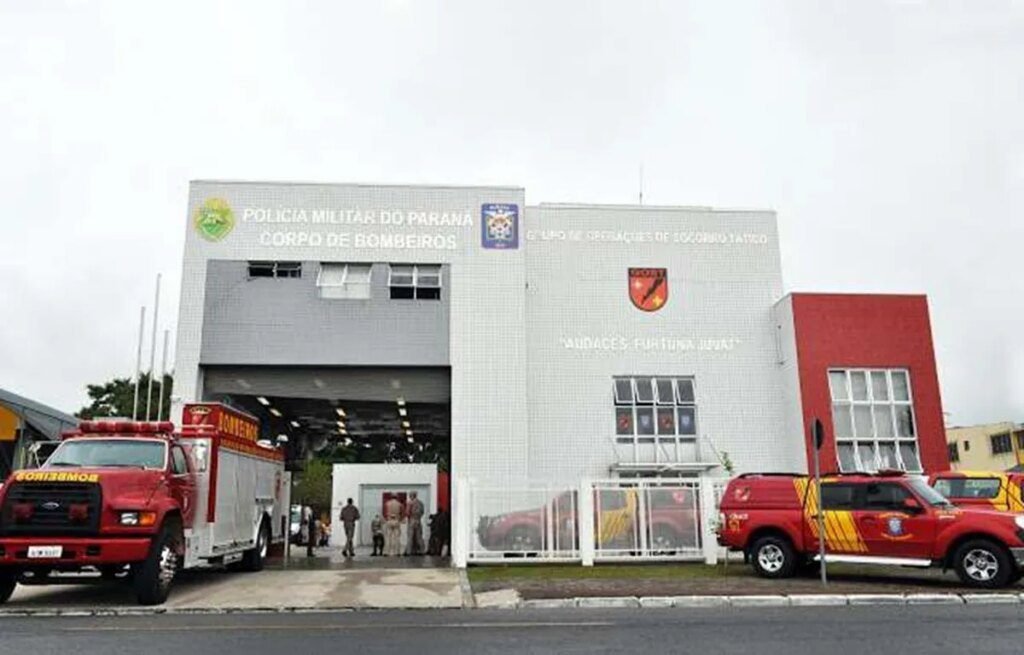 Curitiba quer doar terreno do Corpo de Bombeiros ao Paraná