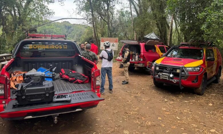 Drones e sonares atuam contra o tempo na busca por criança no Paraná