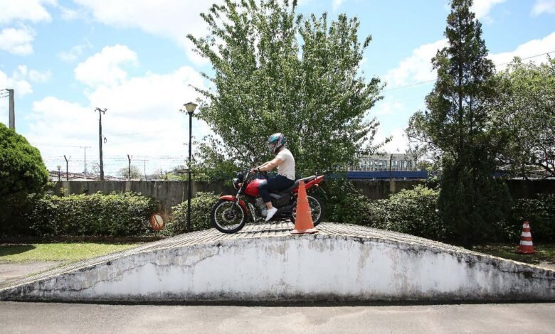 Exames práticos no Paraná não terão mais rampa