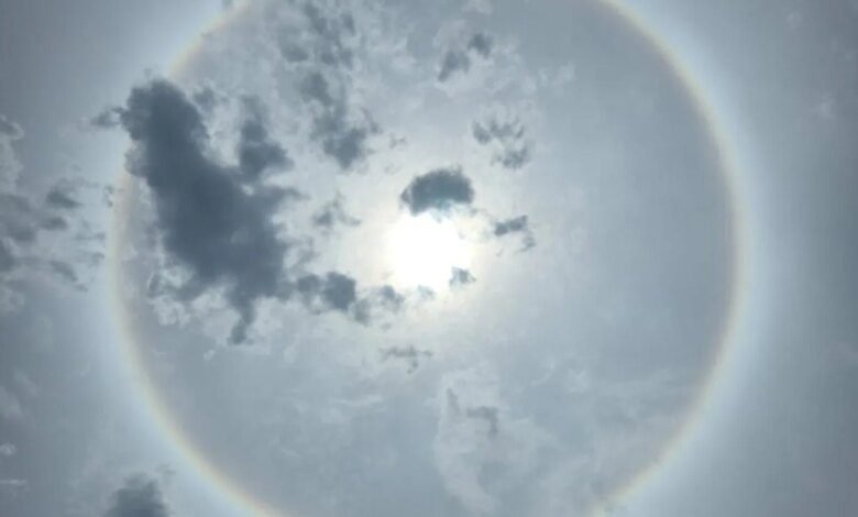 Fenômeno solar raro surpreende moradores no Litoral do Paraná