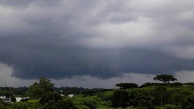 Frente fria e vento de 84 km/h. Mais chuva?