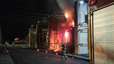 Incêndio em subestação da Copel mobiliza bombeiros na RMC