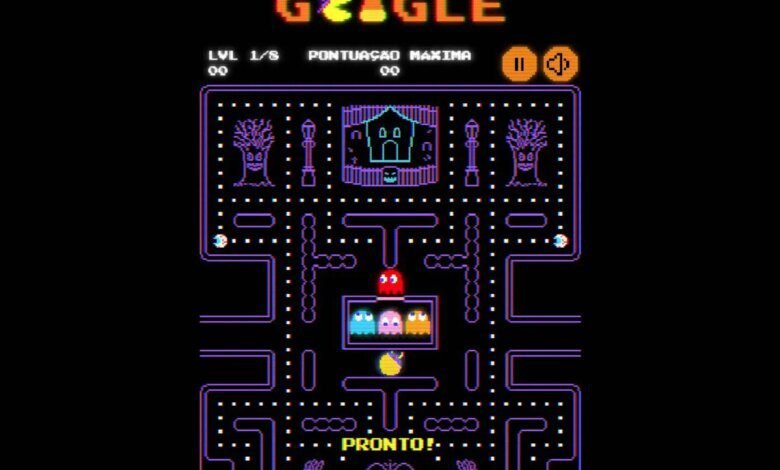 Pac-Man em edição de Halloween no Google. Como jogar?