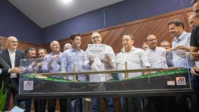 Projeto de ponte estaiada sobre o Rio Toledo é apresentado à comunidade - O Paraná