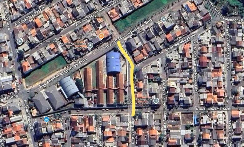 Rua no Umbará passa a ter sentido único de a partir desta quinta-feira