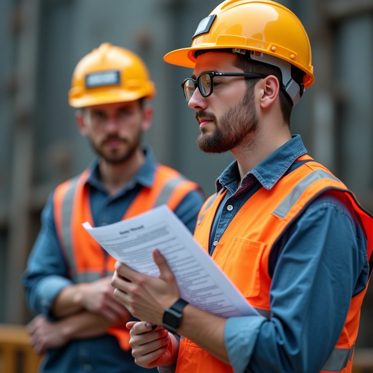 Análise Preliminar de Risco (APR) na construção civil.