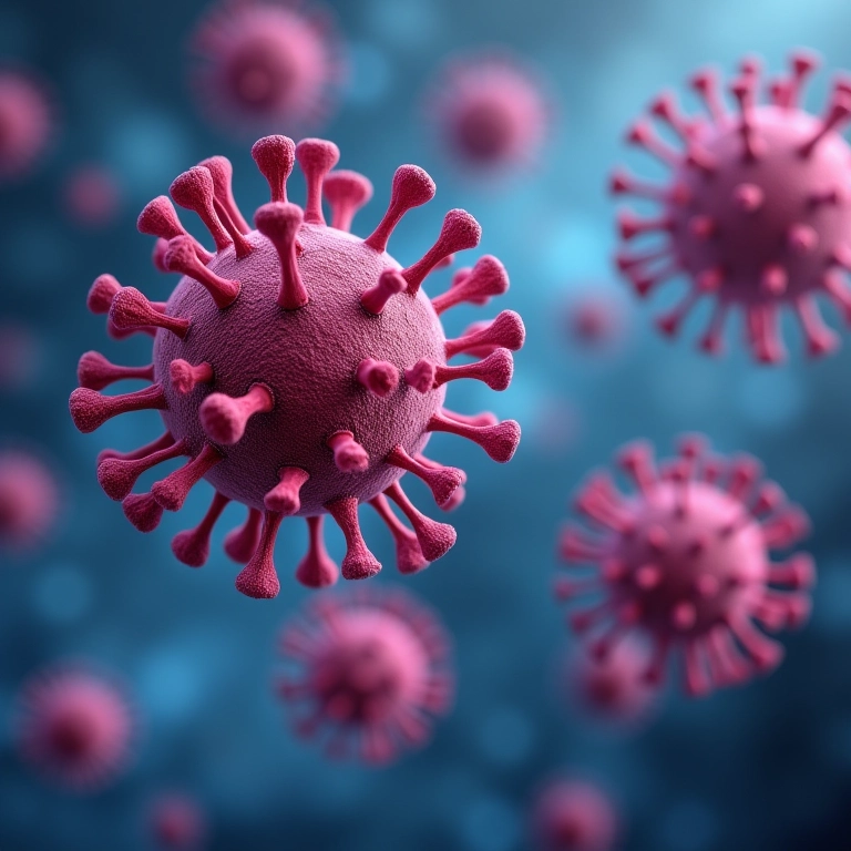 Anticorpos atacando patógenos, representando o mecanismo da imunização passiva.