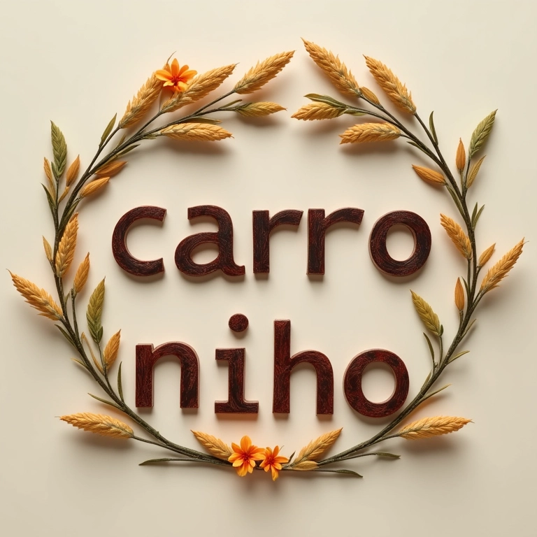 As palavras 'carro' e 'ninho' mostrando a separação silábica correta e incorreta de dígrafos.