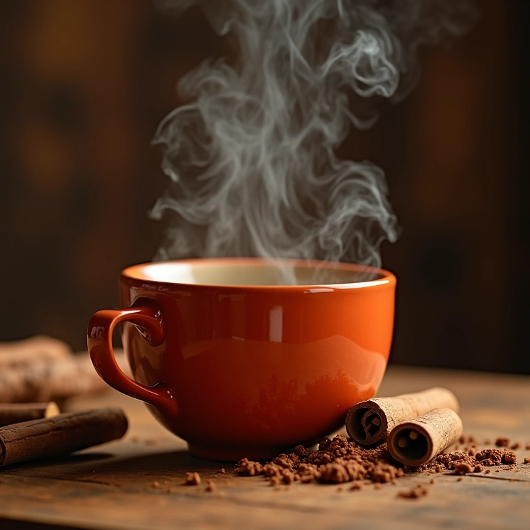 Como Fazer Canjica Com Milho Canjica cremosa com canela em um dia ensolarado.