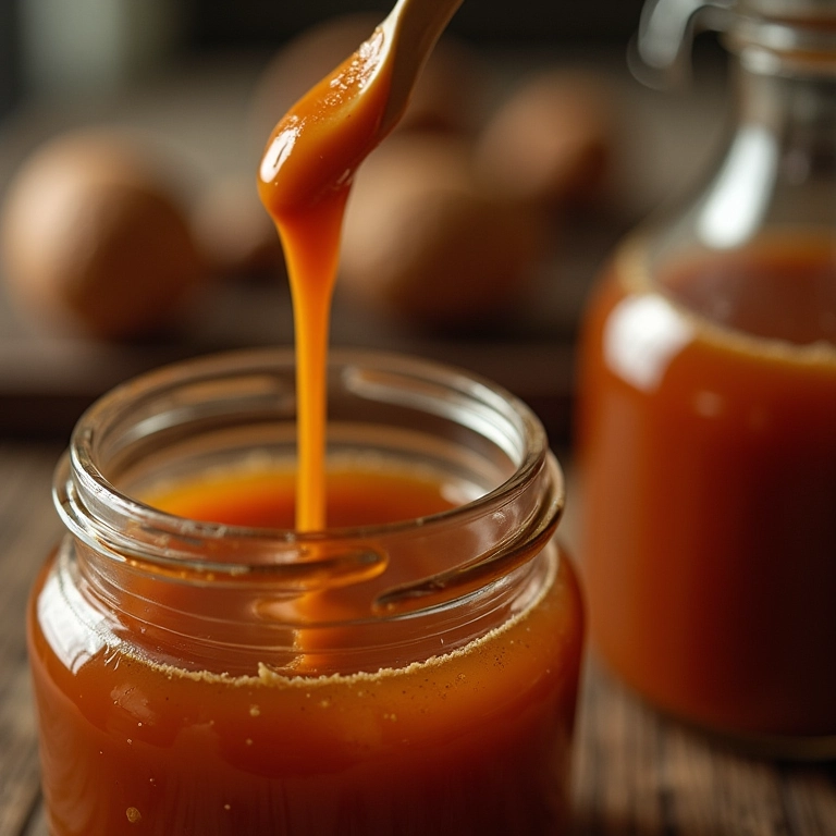 Cena da criação do molho inglês, um acidente saboroso.