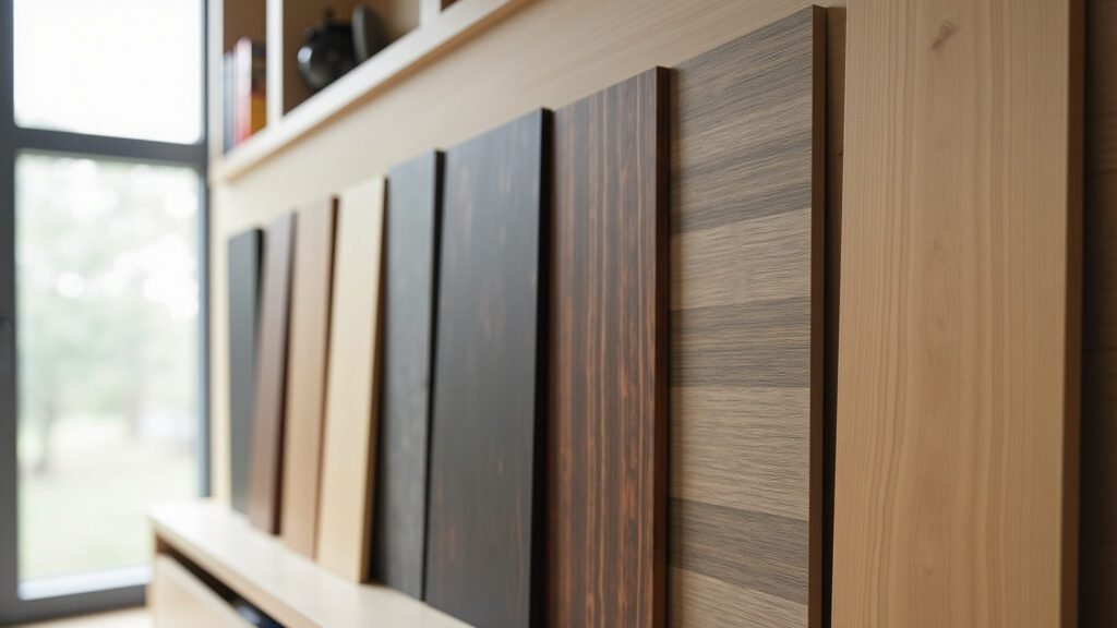 Escolhendo material para painel de TV.