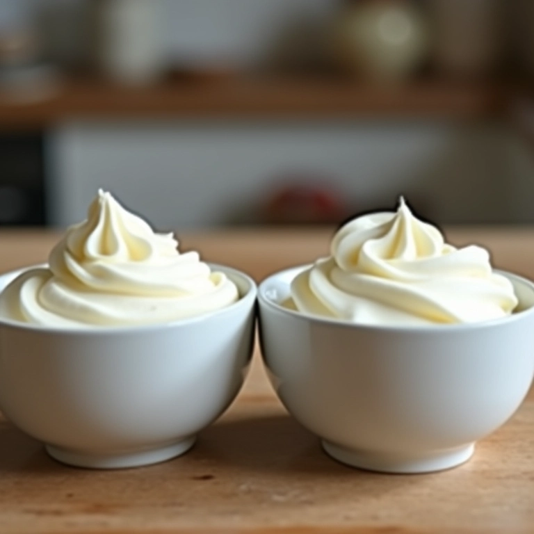 Comparativo entre creme de leite fresco e de caixinha.