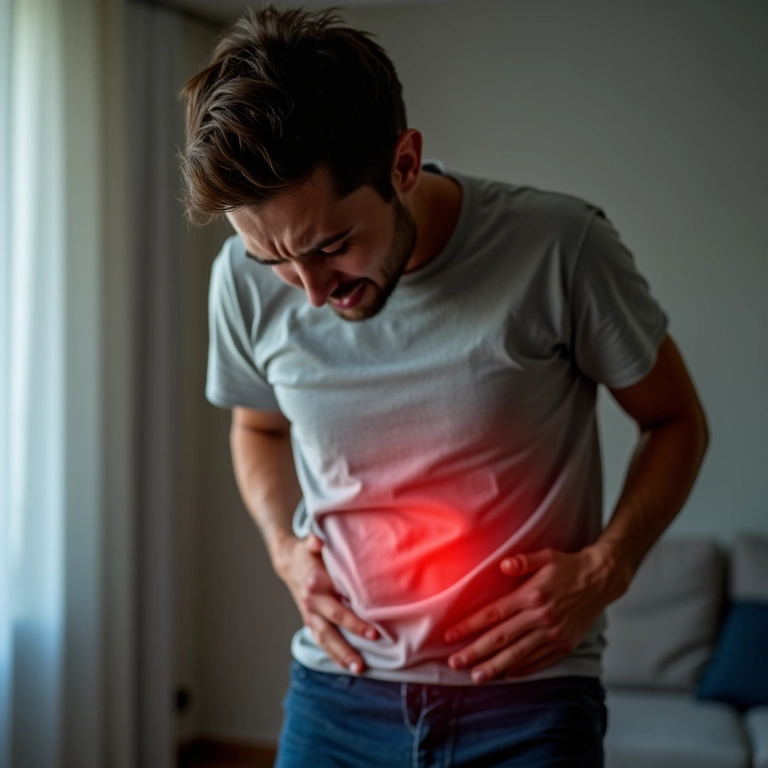 Dor abdominal intensa, sintoma da pangastrite.