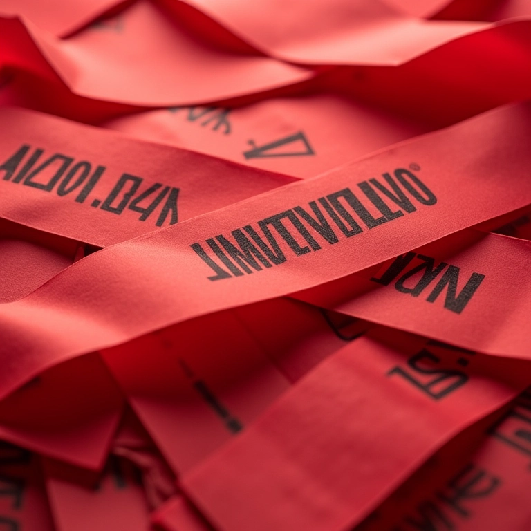 Emaranhado de burocracia representando as limitações de uma CPI.