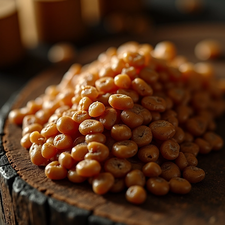 Ingredientes básicos do shoyu: soja, trigo, sal e água.