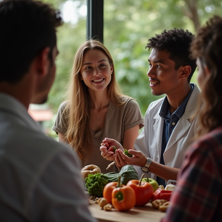 Qual A Diferença Entre Nutricionista E Nutrólogo? Nutricionista e nutrólogo explicando as diferenças entre suas profissões.