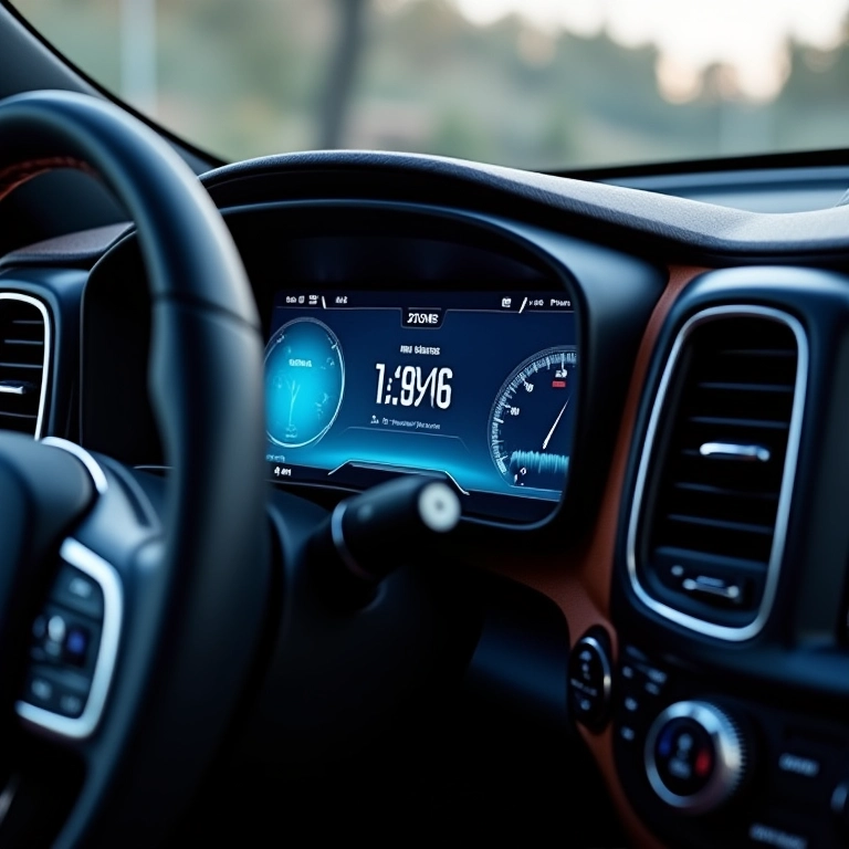 Painel digital e tecnologia embarcada na XRE 300 Rally.