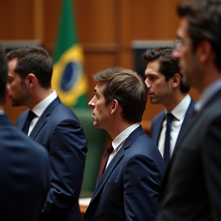Qual A Diferença Entre Cpi E Cpmi? Representação visual de um debate acalorado no Congresso Nacional, simbolizando a investigação de CPIs e CPMIs.