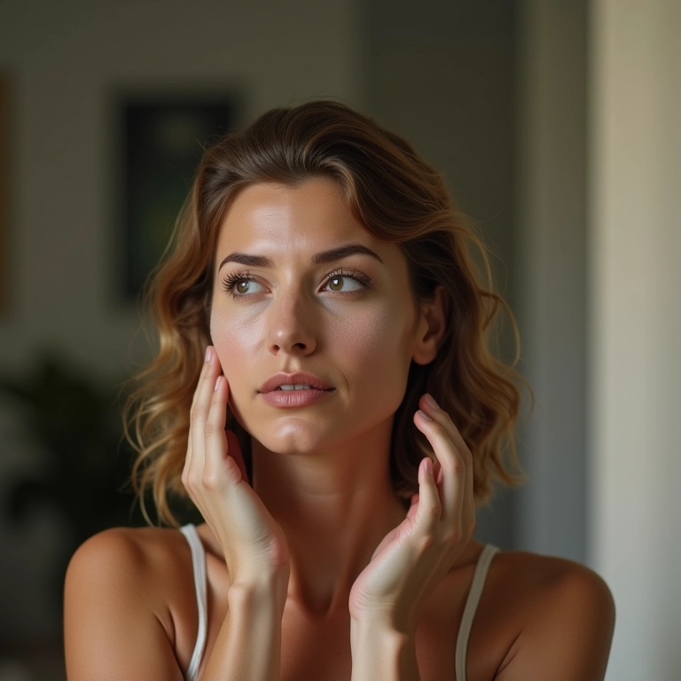 Rotina de manutenção capilar para cabelos com Plástica dos Fios, com aplicação de máscara hidratante.