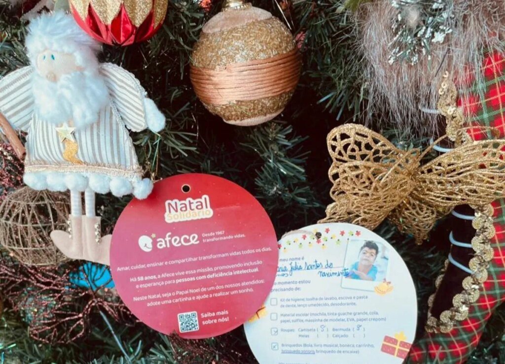 Afece promove campanha de presentes para alunos em Curitiba Afece faz campanha para presentear alunos atendidos em Curitiba
