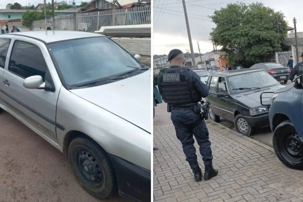Bandidos falham ao trocar de carro durante fuga na RMC Bandidos tomam golpe inesperado ao trocar de carro para fuga na RMC