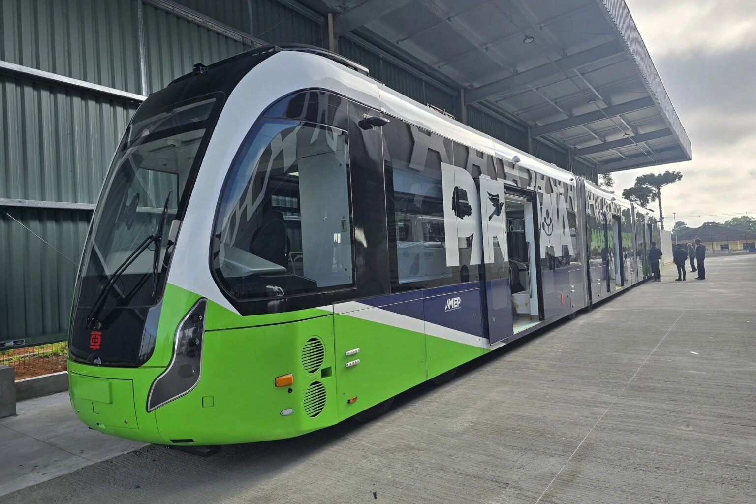 Bonde urbano digital faz testes finais em Piraquara antes da operação Bonde Urbano Digital inicia testes finais em Piraquara antes de operação