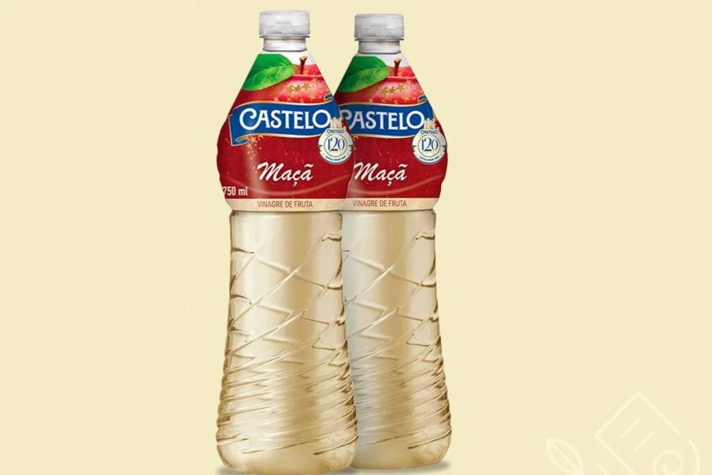 Castelo recolhe vinagre de maçã por substância alérgica Vinagre de maçã da marca Castelo é recolhido por ter substância alérgica