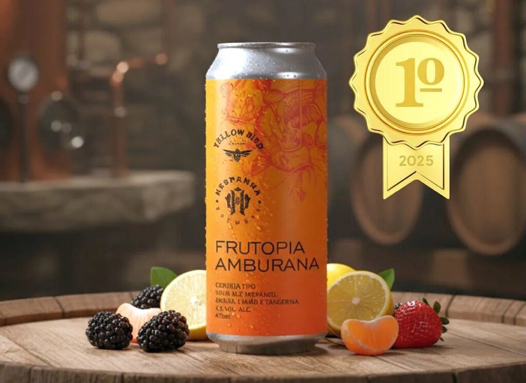 Cerveja do Paraná com amora e tangerina é a melhor do país Cerveja do Paraná, feita com amora e tangerina, é a melhor do Brasil