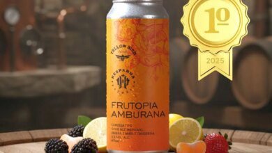 Cerveja do Paraná, feita com amora e tangerina, é a melhor do Brasil