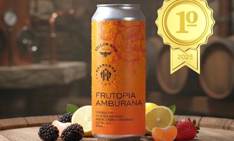 Cerveja do Paraná, feita com amora e tangerina, é a melhor do Brasil