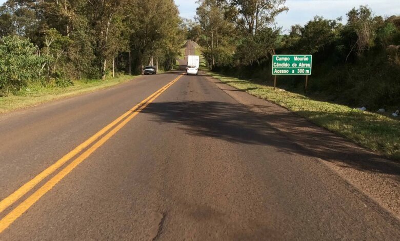 DER/PR contrata obra de R$ 231 milhões para restaurar PRC-466 entre Manoel Ribas e Pitanga