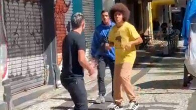 Deputado do Paraná briga no centro de Curitiba e sai sangrando; Vídeo