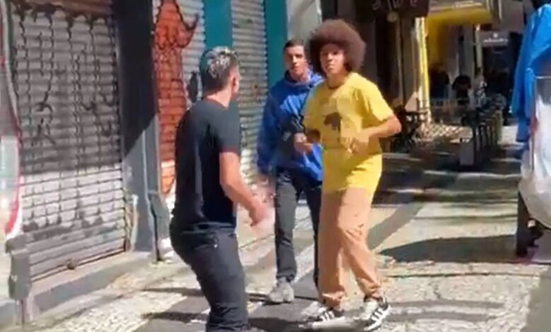 Deputado do Paraná briga no centro de Curitiba e sai sangrando; Vídeo