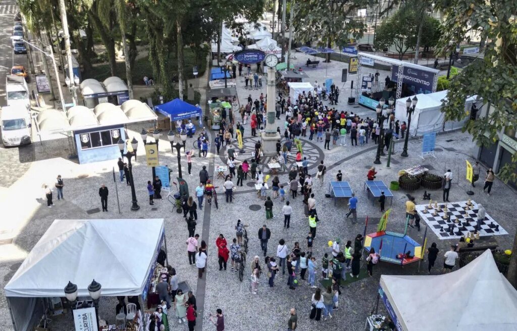 Lazer e gastronomia vão estar no Domingo no Centro